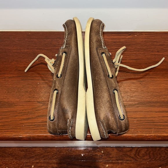 Sperry Top Sider Authentic original Boat Shoe, brown leather - Picture 5 of 7